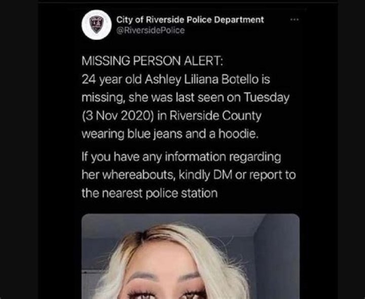 Ashley Liliana Botello | Missing And Bio