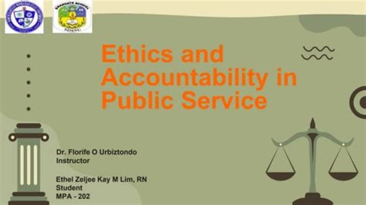 Ethics, Privacy, And Public Accountability