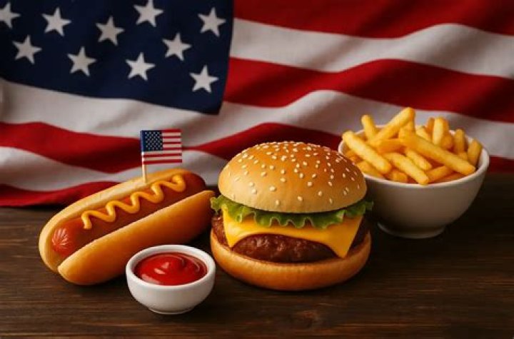 Is salad an American food?