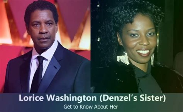 Lorice Washington: Facts About The Sister Of Denzel Washington