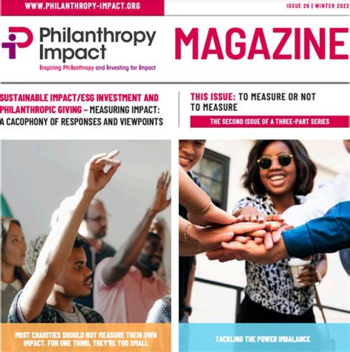 Philanthropy, Impact, And Leadership Lessons