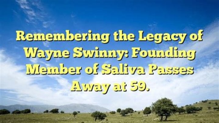 Saliva Wayne Swinny's Life, Legacy, And Unanswered Questions