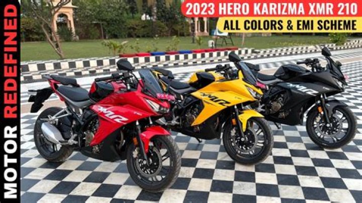The Hero Karizma Xmr 210 2023 Price Revealed