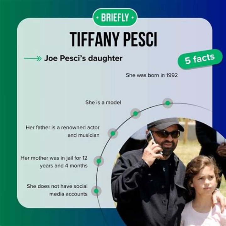 Tiffany Pesci Biography; Net Worth, Age, Height And Mother Of Joe Pescis Daughter