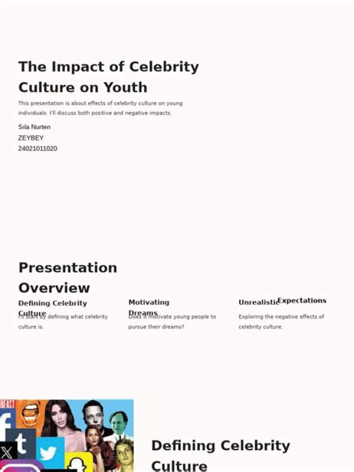 Uncovering The Impact Of Celebrity Culture