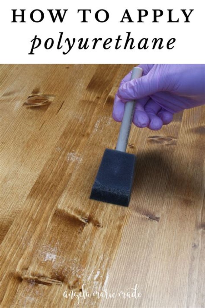 What temperature should it be to apply polyurethane?
