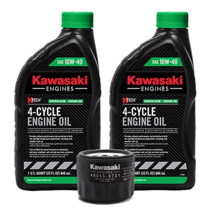 Who makes Kawasaki motor oil?