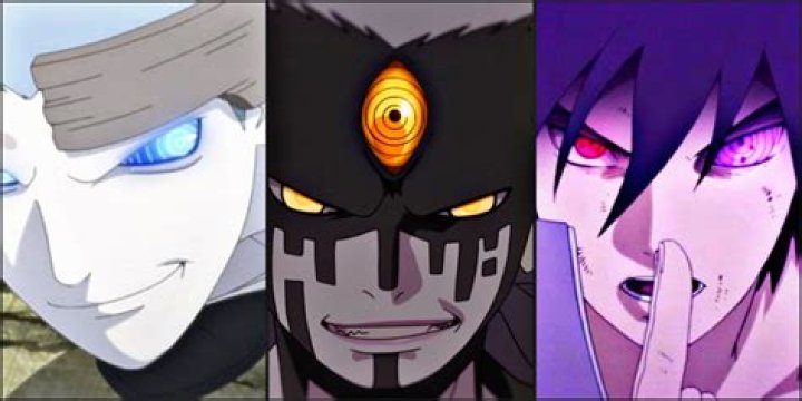Why is Momoshiki's Rinnegan yellow?